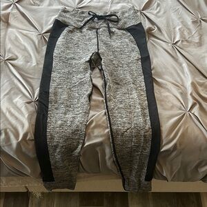 Victoria’s Secret PINK Gray and Black Leggings